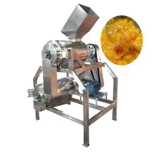 Mango Pulping Machine with Double-Channel Form